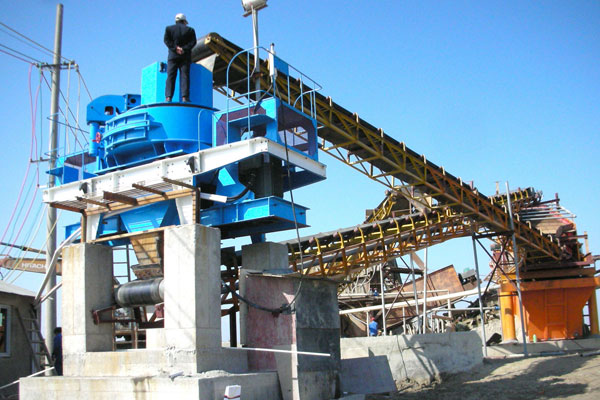 Sand making production line