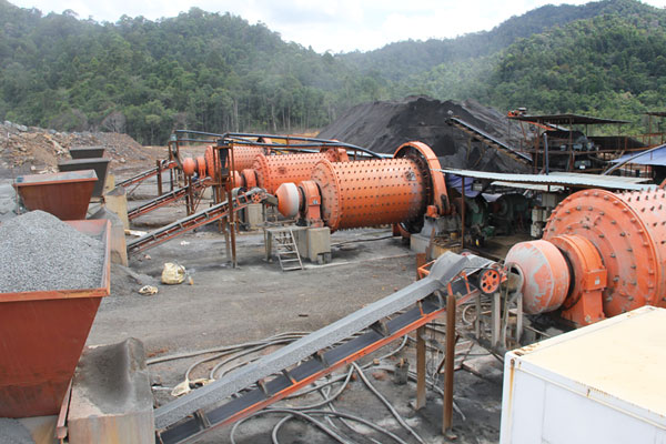 Ore separating line