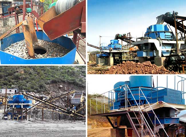 Sand making production line