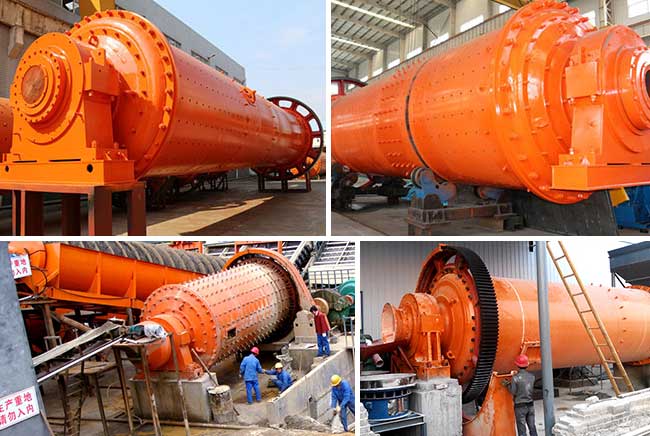 Lattice type ball mill